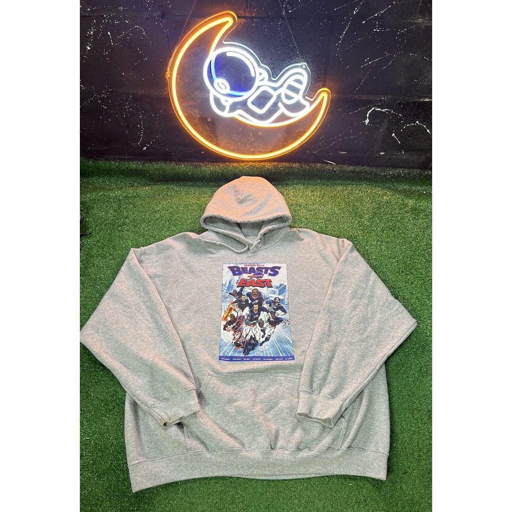 Buffalo Bills NFL Footballs Beasts Of The East Hoodie Sweatshirt Mens Sz XXL‎